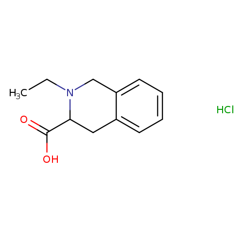 2-Ethyl-1,2,3,4-tetrahydro-3-isoquinolinecarboxylic acid hydrochloride