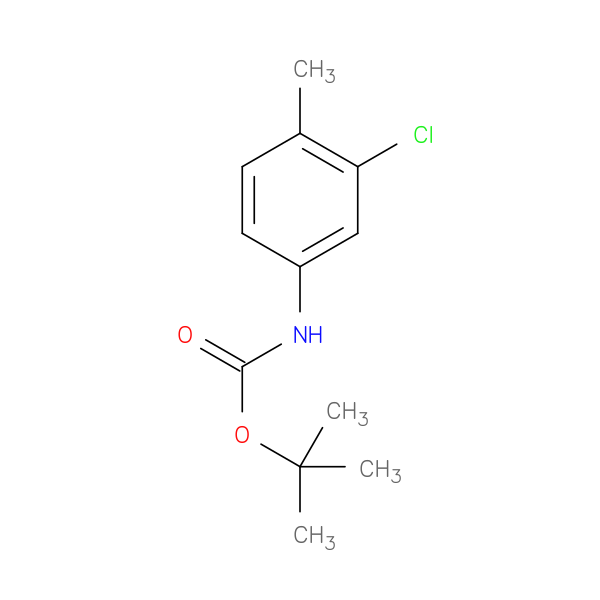Carbamic acid, (3-chloro-4-methylphenyl)-, 1,1-dimethylethyl ester
