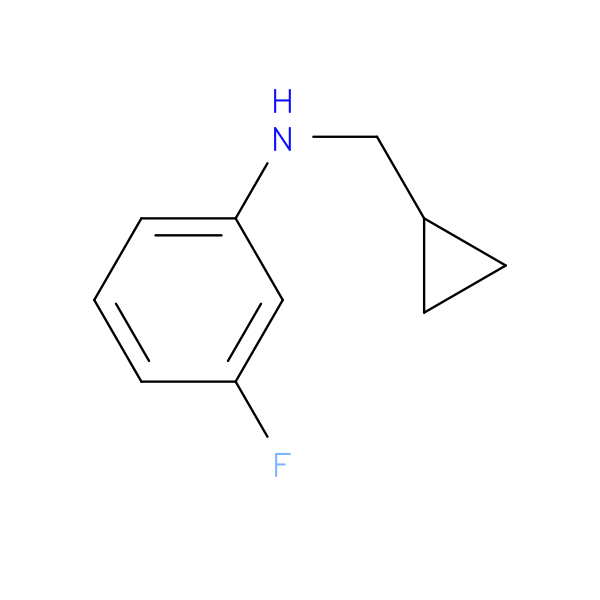 N-(cyclopropylmethyl)-3-fluoroaniline