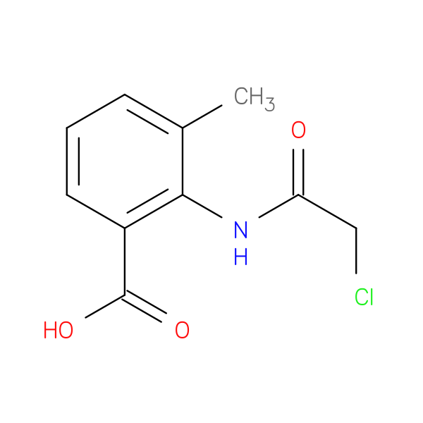 2-(2-chloroacetamido)-3-methylbenzoic acid