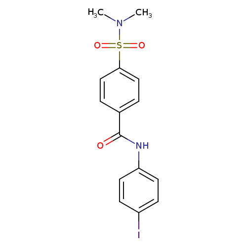 4-(dimethylsulfamoyl)-N-(4-iodophenyl)benzamide