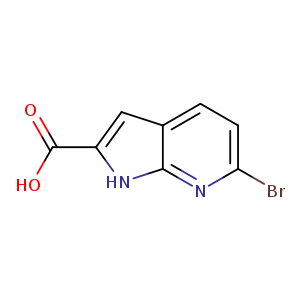 6-bromo-1H-pyrrolo[2,3-b]pyridine-2-carboxylic acid