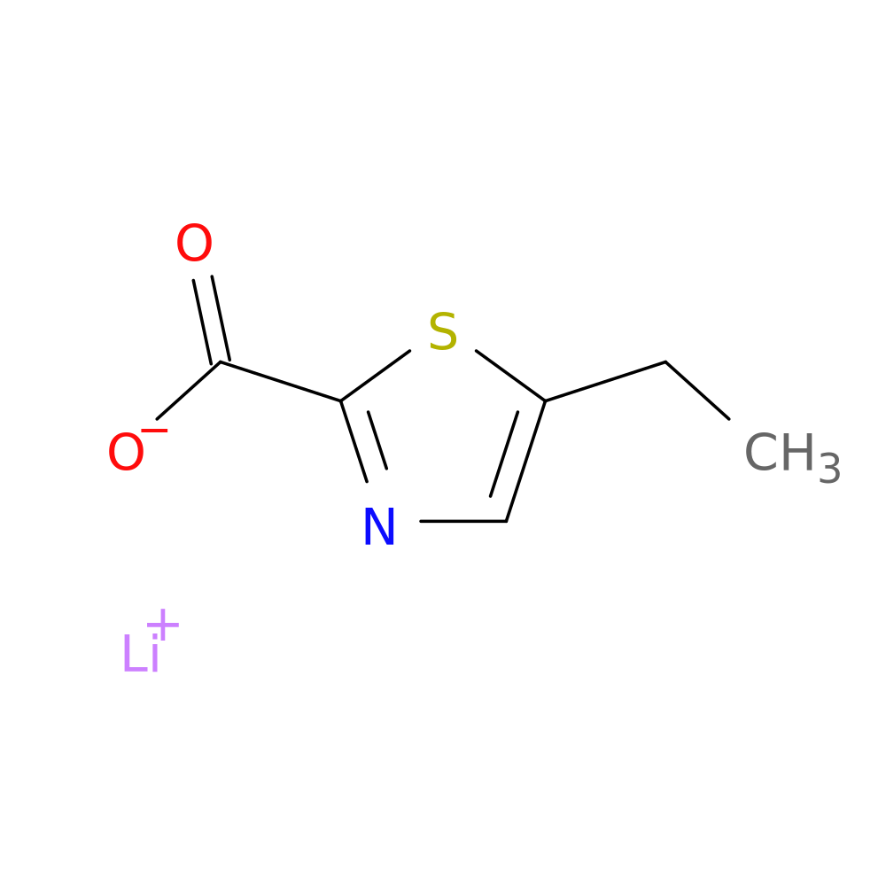 Lithium(1+) ion 5-ethyl-1,3-thiazole-2-carboxylate
