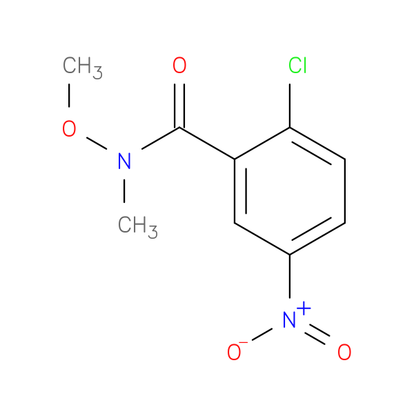 2-chloro-N-methoxy-N-methyl-5-nitrobenzamide