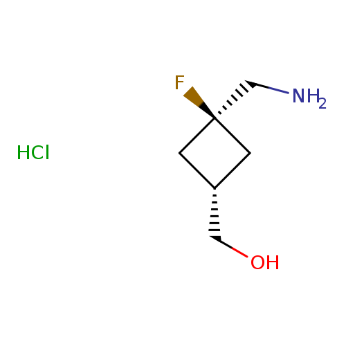 rac-[(1r,3r)-3-(aminomethyl)-3-fluorocyclobutyl]methanolhydrochloride