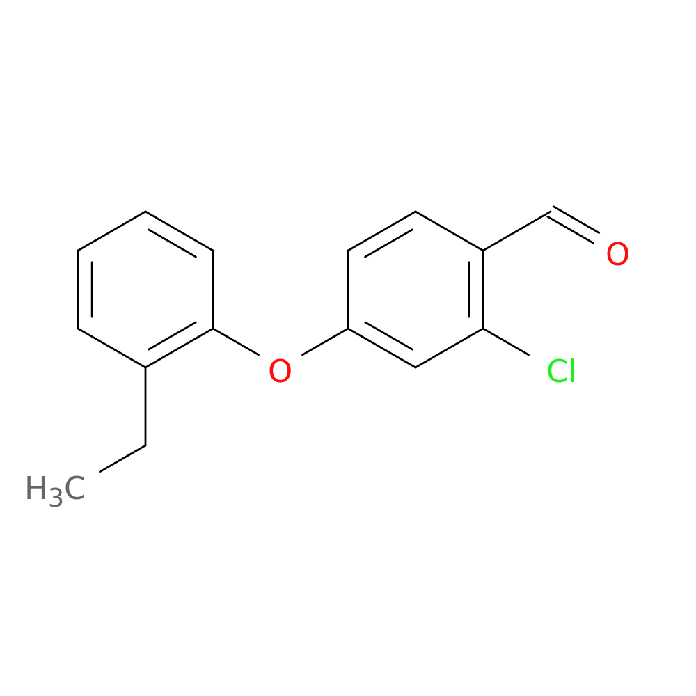 2-chloro-4-(2-ethylphenoxy)benzaldehyde