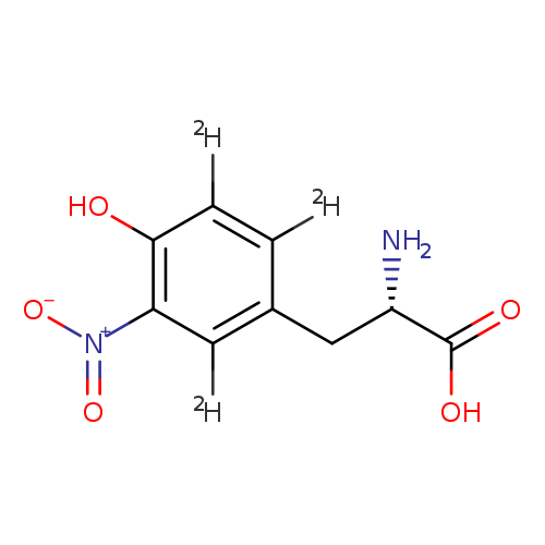 L-Tyrosine-2,3,6-d3, 5-nitro-