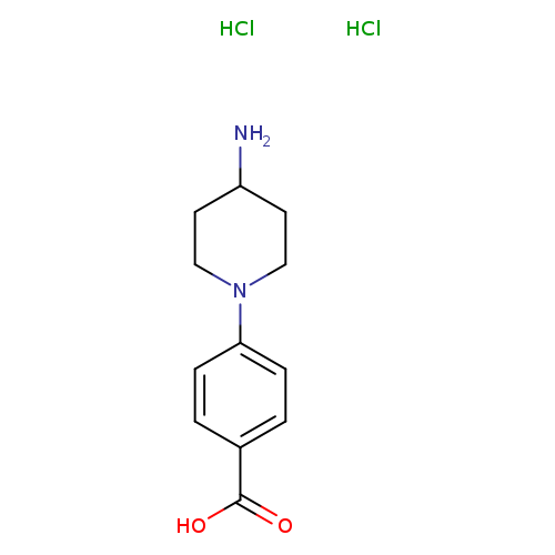 4-(4-aminopiperidin-1-yl)benzoic acid dihydrochloride