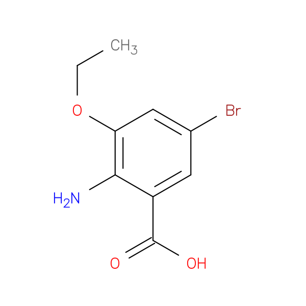 2-amino-5-bromo-3-ethoxybenzoic acid