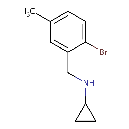 N-[(2-bromo-5-methylphenyl)methyl]cyclopropanamine