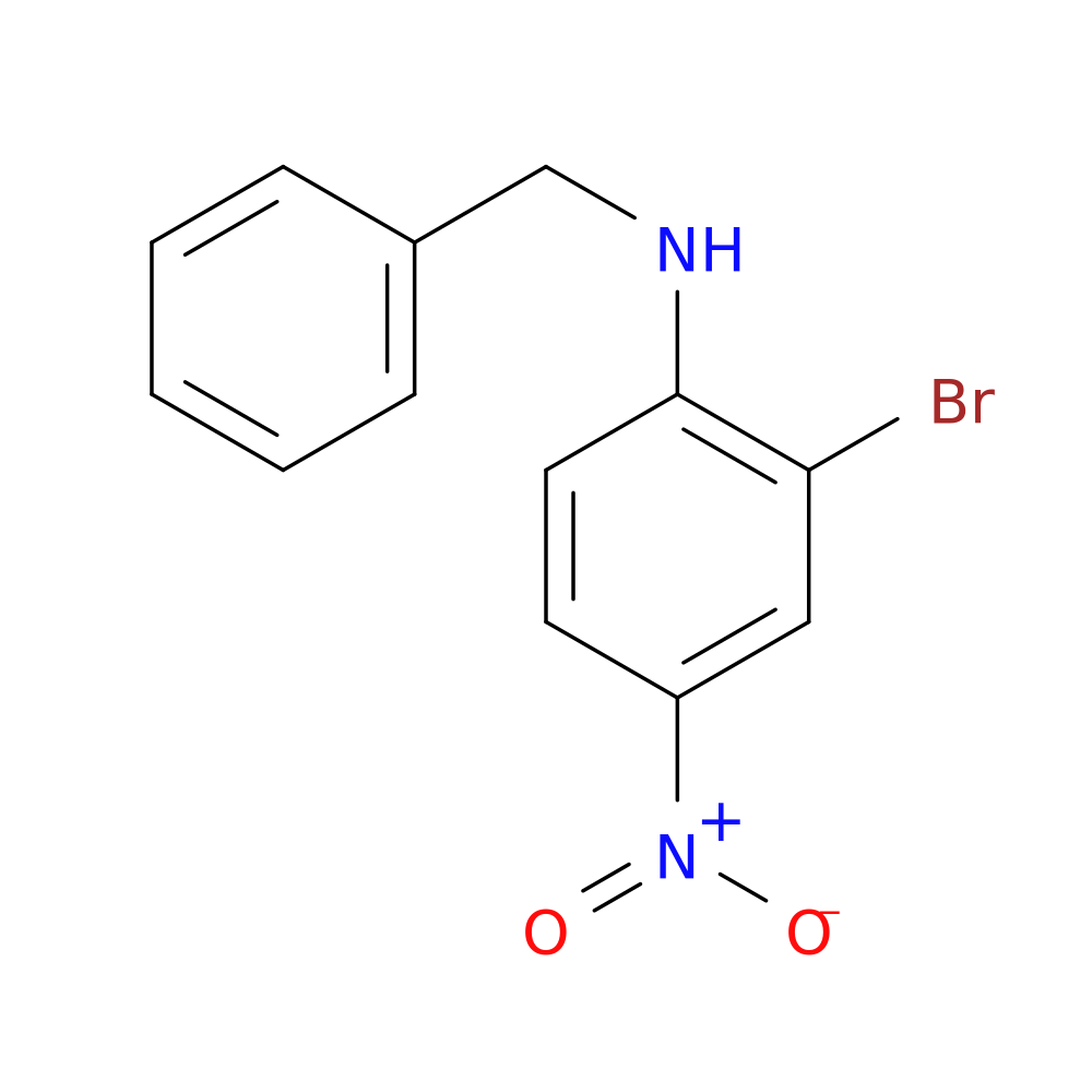 N-Benzyl 2-bromo-4-nitroaniline