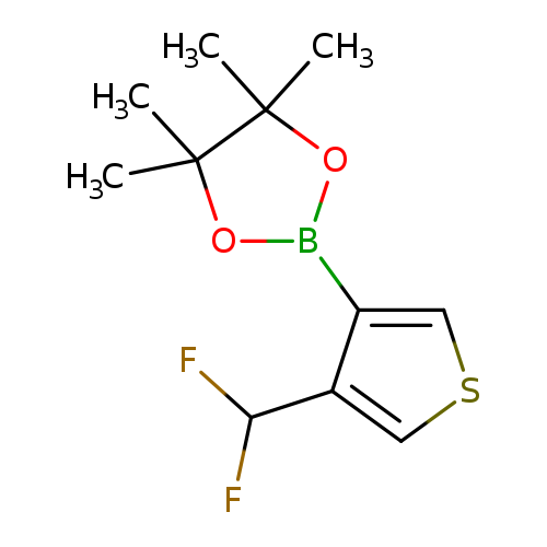 2-[4-(difluoromethyl)thiophen-3-yl]-4,4,5,5-tetramethyl-1,3,2-dioxaborolane