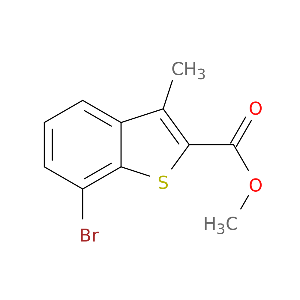 methyl 7-bromo-3-methyl-1-benzothiophene-2-carboxylate