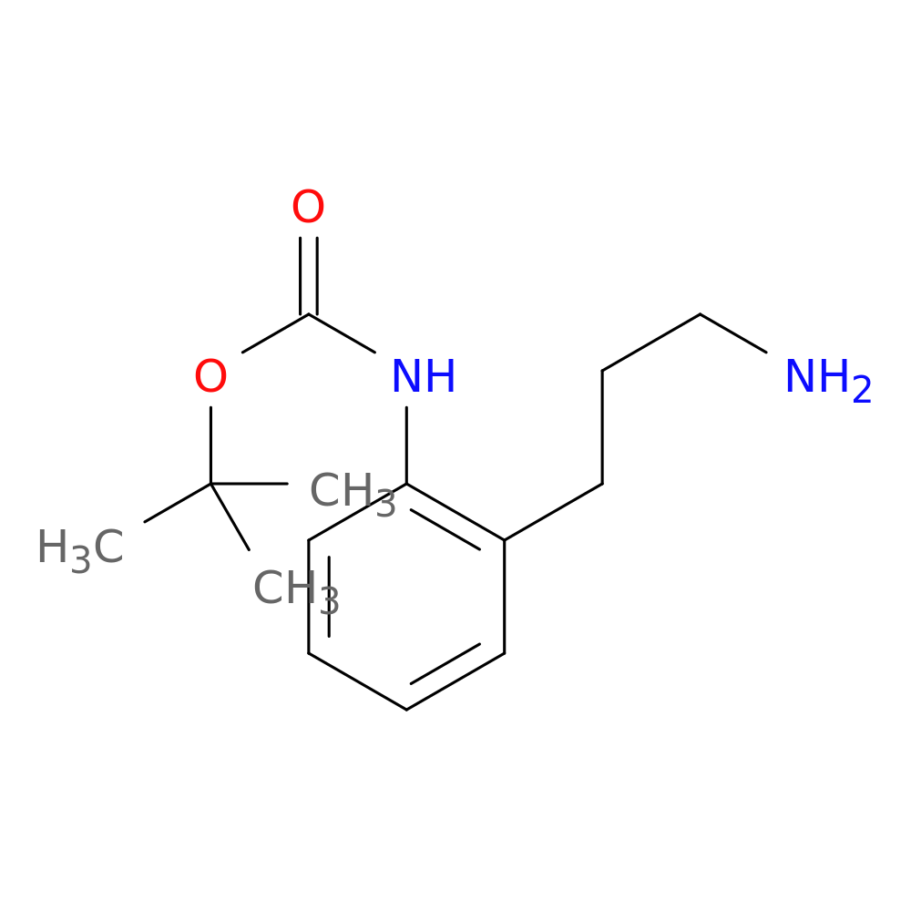 tert-butyl N-[2-(3-aminopropyl)phenyl]carbamate