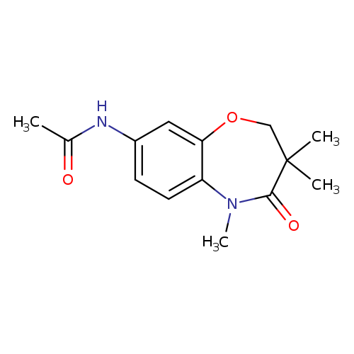 N-(3,3,5-trimethyl-4-oxo-2,3,4,5-tetrahydro-1,5-benzoxazepin-8-yl)acetamide