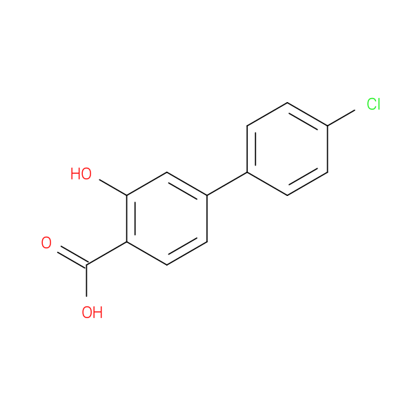 4-(4-Chlorophenyl)-2-hydroxybenzoic acid
