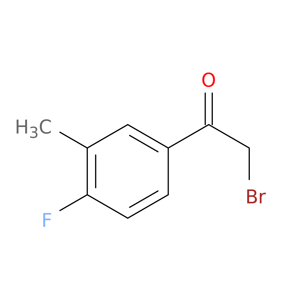 2-Bromo-1-(4-fluoro-3-methylphenyl)ethanone