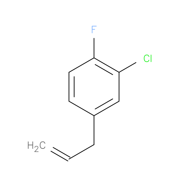 3-(3-Chloro-4-fluorophenyl)-1-propene