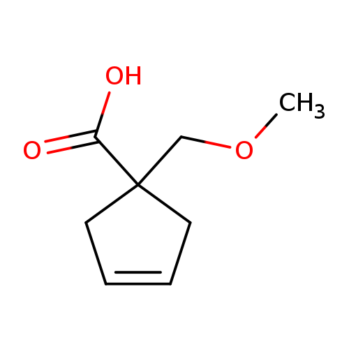 1-(methoxymethyl)cyclopent-3-ene-1-carboxylic acid