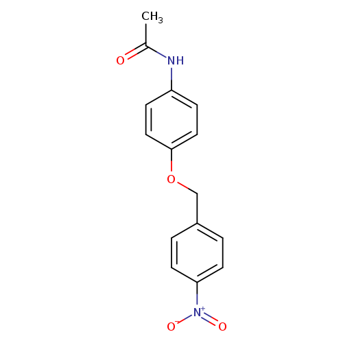 N-{4-[(4-Nitrophenyl)methoxy]phenyl}acetamide