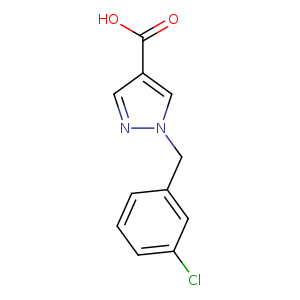 1-(3-Chlorobenzyl)-1H-pyrazole-4-carboxylic acid