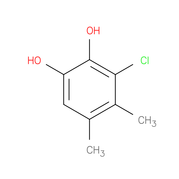3-chloro-4,5-dimethylbenzene-1,2-diol