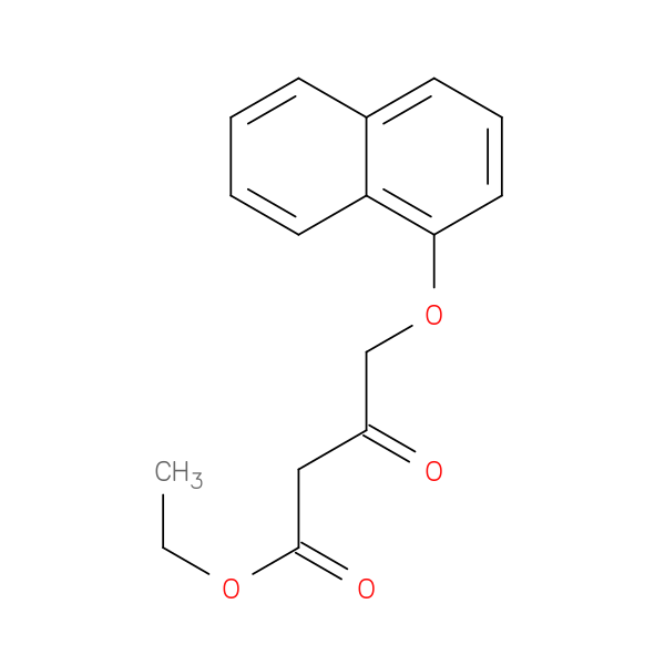 ethyl 4-(naphthalen-1-yloxy)-3-oxobutanoate
