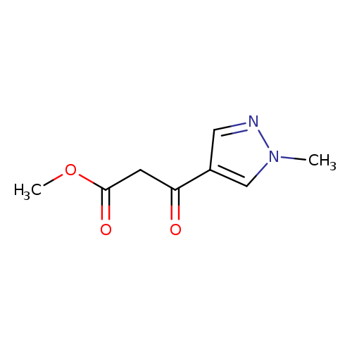methyl 3-(1-methyl-1H-pyrazol-4-yl)-3-oxopropanoate