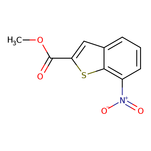 Benzo[b]thiophene-2-carboxylic acid, 7-nitro-, methyl ester