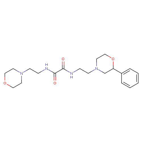 N'-[2-(morpholin-4-yl)ethyl]-N-[2-(2-phenylmorpholin-4-yl)ethyl]ethanediamide