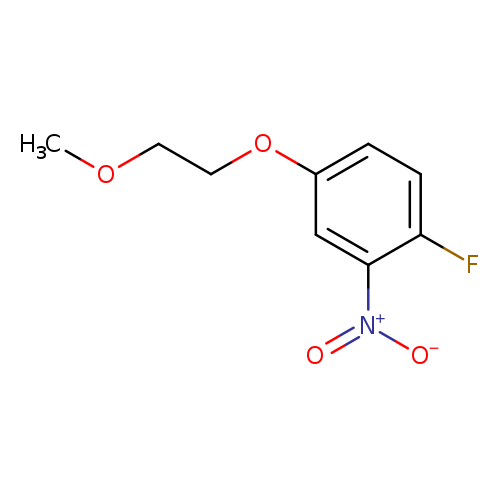1-fluoro-4-(2-methoxyethoxy)-2-nitrobenzene