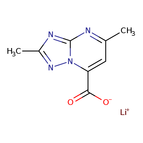 lithium(1+)ion2,5-dimethyl-[1,2,4]triazolo[1,5-a]pyrimidine-7-carboxylate