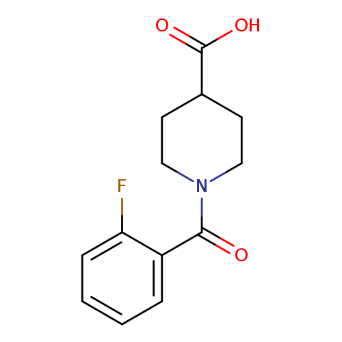 1-(2-Fluorobenzoyl)piperidine-4-carboxylic acid