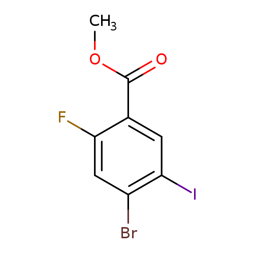Methyl 4-bromo-2-fluoro-5-iodobenzoate