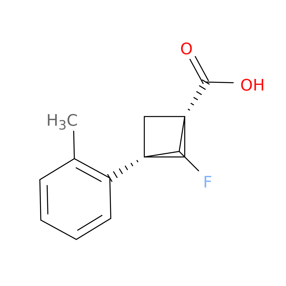 (1s,3s)-2-fluoro-3-(2-methylphenyl)bicyclo[1.1.1]pentane-1-carboxylic acid