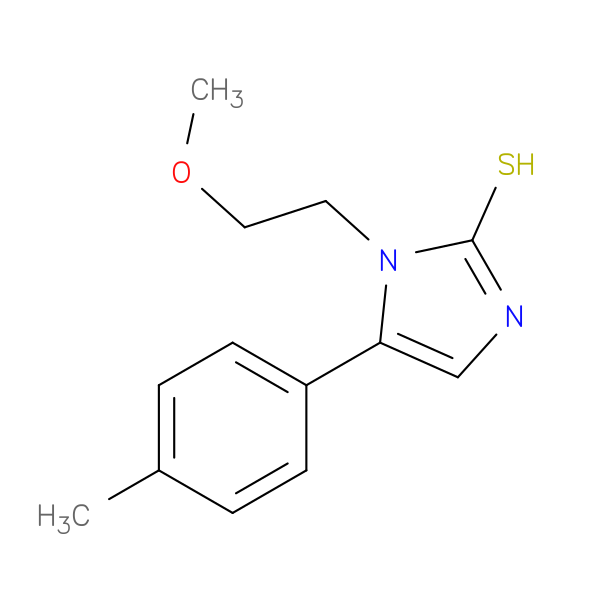 1-(2-Methoxyethyl)-5-(4-methylphenyl)-1H-imidazole-2-thiol