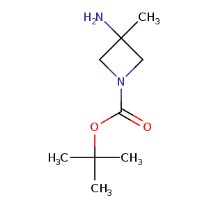 1-Azetidinecarboxylic acid, 3-amino-3-methyl-, 1,1-dimethylethyl ester