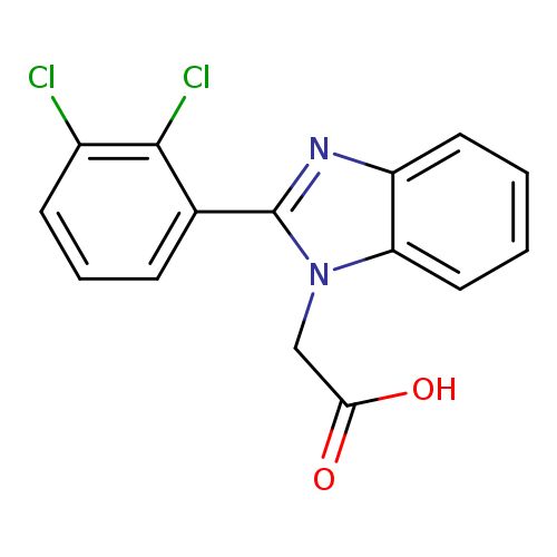 2-[2-(2,3-dichlorophenyl)-1H-1,3-benzodiazol-1-yl]acetic acid