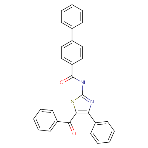 N-(5-benzoyl-4-phenyl-1,3-thiazol-2-yl)-[1,1'-biphenyl]-4-carboxamide