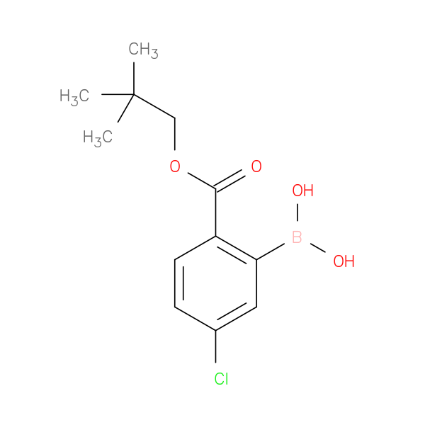 (5-Chloro-2-[(2,2-dimethylpropoxy)carbonyl]phenyl)boronic acid