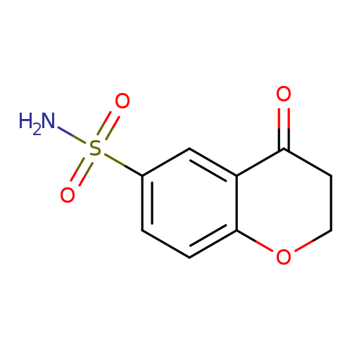 4-oxo-3,4-dihydro-2H-1-benzopyran-6-sulfonamide