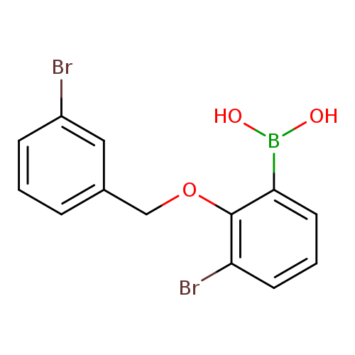 3-Bromo-2-(3'-bromobenzyloxy)phenylboronic acid