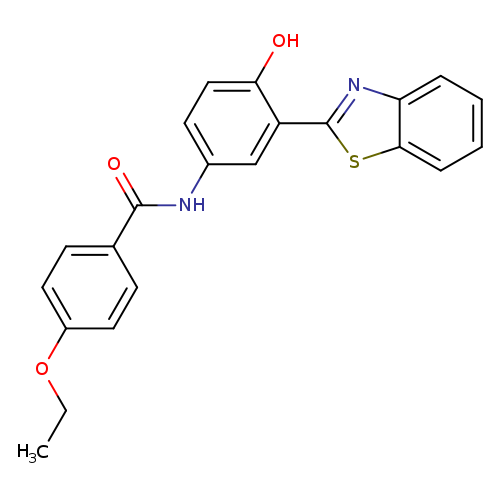 N-[3-(1,3-benzothiazol-2-yl)-4-hydroxyphenyl]-4-ethoxybenzamide