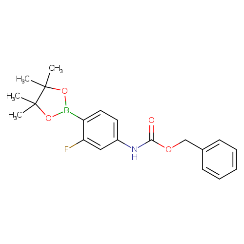 4-(Benzyloxycarbonylamino)-2-fluorophenylboronic acid, pinacol ester