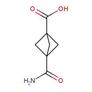 Bicyclo[1.1.1]pentane-1-carboxylic acid, 3-(aminocarbonyl)-