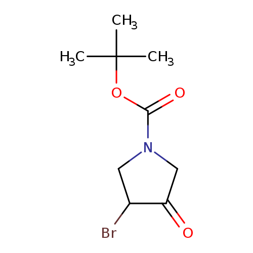 tert-Butyl 3-bromo-4-oxopyrrolidine-1-carboxylate