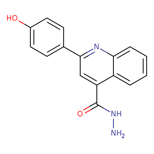 2-(4-Hydroxyphenyl)quinoline-4-carbohydrazide