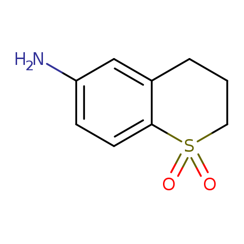 6-amino-3,4-dihydro-2H-1lambda6-benzothiopyran-1,1-dione