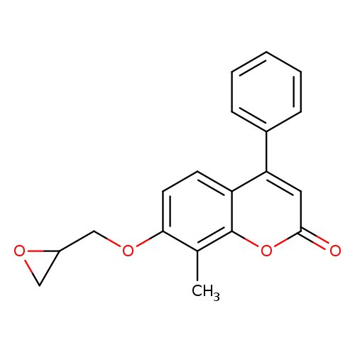 8-methyl-7-[(oxiran-2-yl)methoxy]-4-phenyl-2H-chromen-2-one