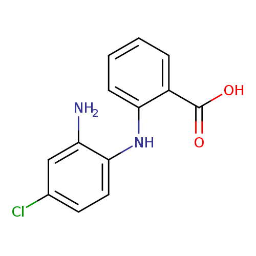 2-((2-Amino-4-chlorophenyl)amino)benzoic acid